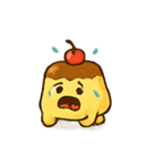 にげてプリンくん（個別スタンプ：10）