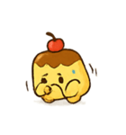 にげてプリンくん（個別スタンプ：12）