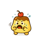 にげてプリンくん（個別スタンプ：14）