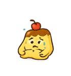 にげてプリンくん（個別スタンプ：15）