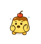 にげてプリンくん（個別スタンプ：21）