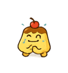 にげてプリンくん（個別スタンプ：22）