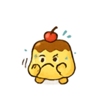 にげてプリンくん（個別スタンプ：23）