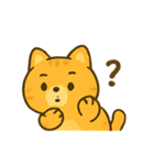 ちゃとら猫のきもちパレード（個別スタンプ：3）