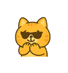 ちゃとら猫のきもちパレード（個別スタンプ：4）