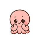 ぷにぷにタコ娘タコちゃん（個別スタンプ：1）