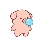 ぷちぷちぶたのぼんやり日常（個別スタンプ：1）