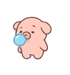 ぷちぷちぶたのぼんやり日常（個別スタンプ：3）