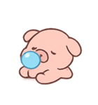 ぷちぷちぶたのぼんやり日常（個別スタンプ：9）