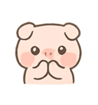 ブタじゃないよビビだよ（個別スタンプ：1）