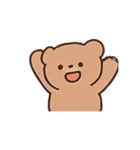 まるまるテディのきもちパレード（個別スタンプ：3）