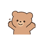 まるまるテディのきもちパレード（個別スタンプ：17）