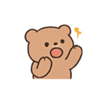 まるまるテディのきもちパレード（個別スタンプ：18）