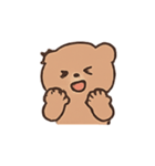 まるまるテディのきもちパレード（個別スタンプ：19）