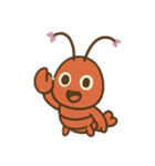 タラバガニとロブスターの物語（個別スタンプ：4）
