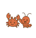 タラバガニとロブスターの物語（個別スタンプ：15）