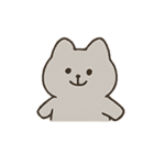 ふてくされ灰猫の感情パック（個別スタンプ：3）