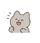 ふてくされ灰猫の感情パック（個別スタンプ：14）
