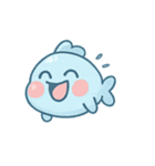 ガラスハートのちび魚パレード（個別スタンプ：1）