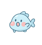 ガラスハートのちび魚パレード（個別スタンプ：3）