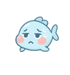 ガラスハートのちび魚パレード（個別スタンプ：6）