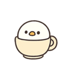 もちぴよのぺたぺた日常（個別スタンプ：2）
