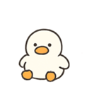 まるまる白アヒルのきもちパック（個別スタンプ：8）