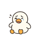まるまる白アヒルのきもちパック（個別スタンプ：12）