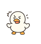まるまる白アヒルのきもちパック（個別スタンプ：14）