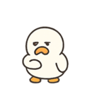 まるまる白アヒルのきもちパック（個別スタンプ：20）