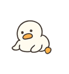 まるまる白アヒルのきもちパック（個別スタンプ：24）