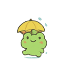 雨かえるピッピの気分天気図（個別スタンプ：2）