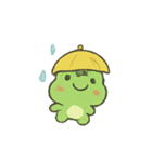 雨かえるピッピの気分天気図（個別スタンプ：3）