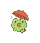 雨かえるピッピの気分天気図（個別スタンプ：4）