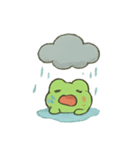 雨かえるピッピの気分天気図（個別スタンプ：7）