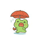 雨かえるピッピの気分天気図（個別スタンプ：8）
