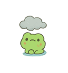 雨かえるピッピの気分天気図（個別スタンプ：9）