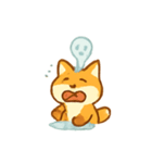 魂ぬけキツネLumaの毎日（個別スタンプ：16）