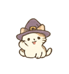 魔法ねこハロウィン大冒険（個別スタンプ：1）