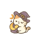 魔法ねこハロウィン大冒険（個別スタンプ：4）