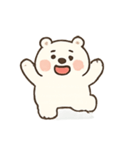 暑がり白くまブーのあせあせ日記（個別スタンプ：15）