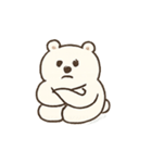 暑がり白くまブーのあせあせ日記（個別スタンプ：23）