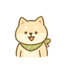 バンダナ柴犬の毎日感情パック（個別スタンプ：14）