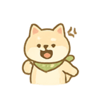 バンダナ柴犬の毎日感情パック（個別スタンプ：21）