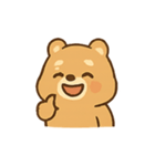 まるまるくまちゃん毎日エモート（個別スタンプ：2）