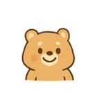 まるまるくまちゃん毎日エモート（個別スタンプ：3）