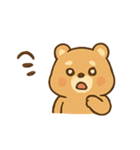 まるまるくまちゃん毎日エモート（個別スタンプ：5）