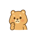 まるまるくまちゃん毎日エモート（個別スタンプ：10）