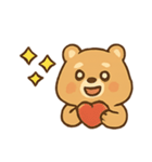 まるまるくまちゃん毎日エモート（個別スタンプ：12）
