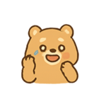 まるまるくまちゃん毎日エモート（個別スタンプ：14）